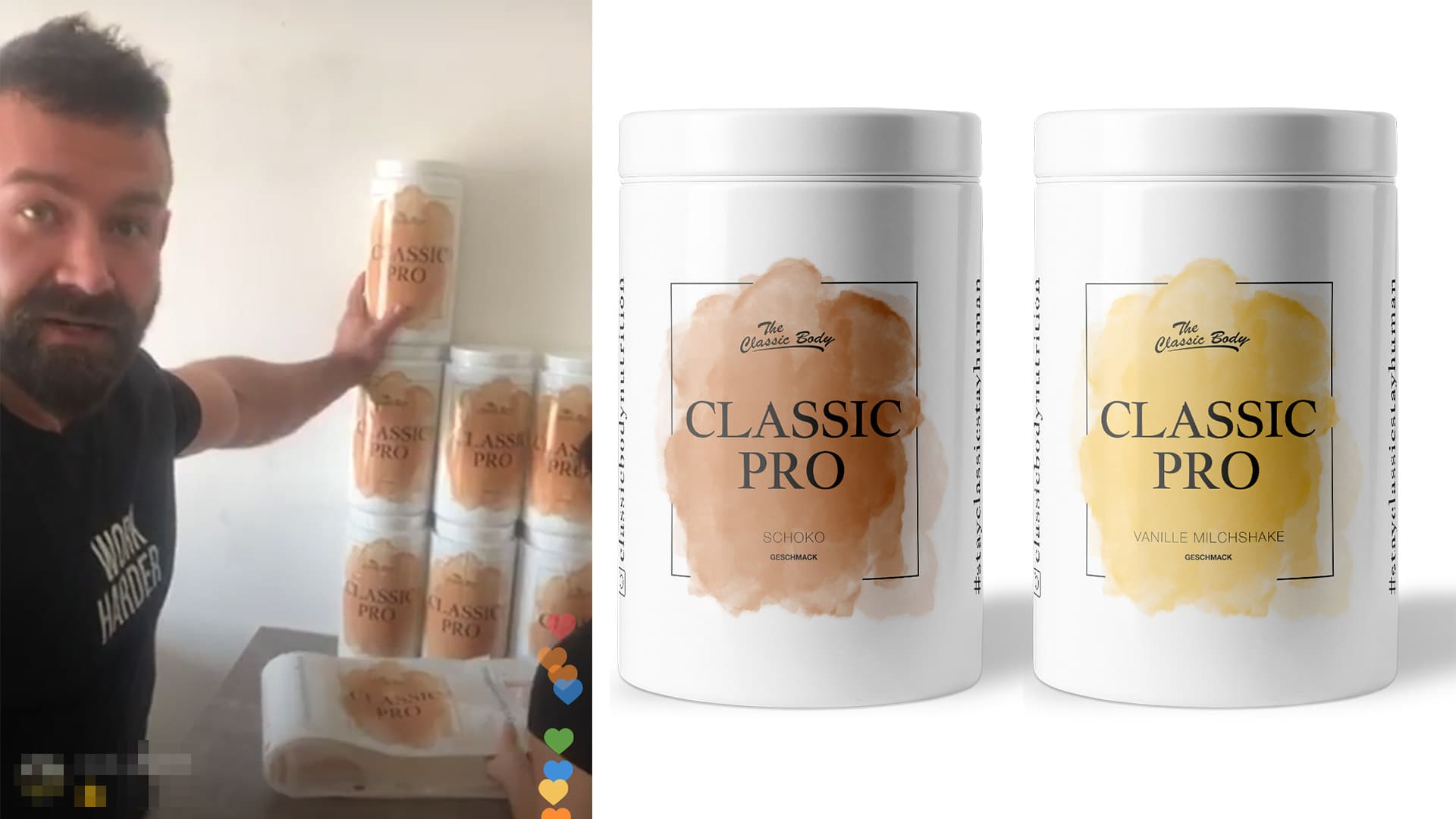 Bild zum Thema Classic Pro: Neues Proteinpulver von Classic Body Nutrition