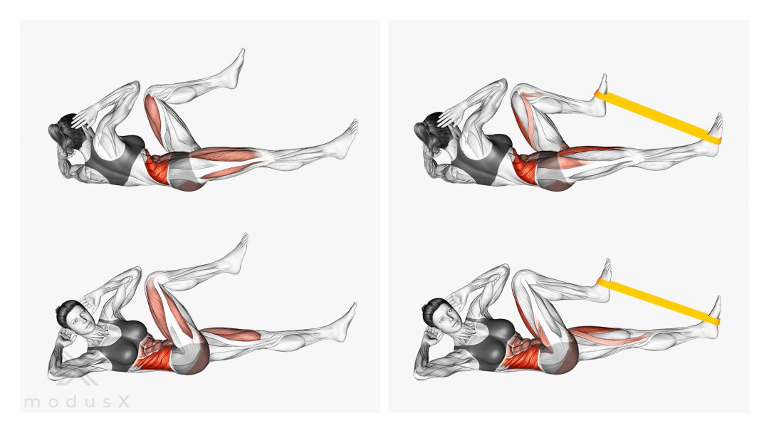 Bild zum Thema Dynamische Bicycle Crunches