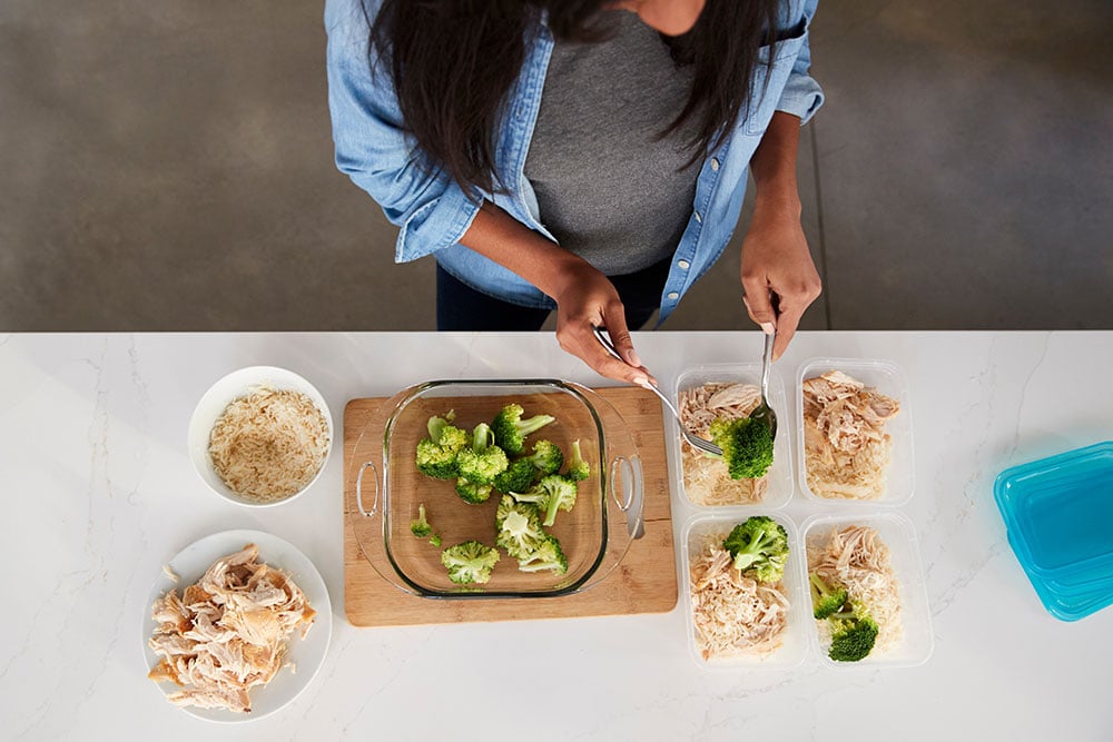 Frau Meal-Prep