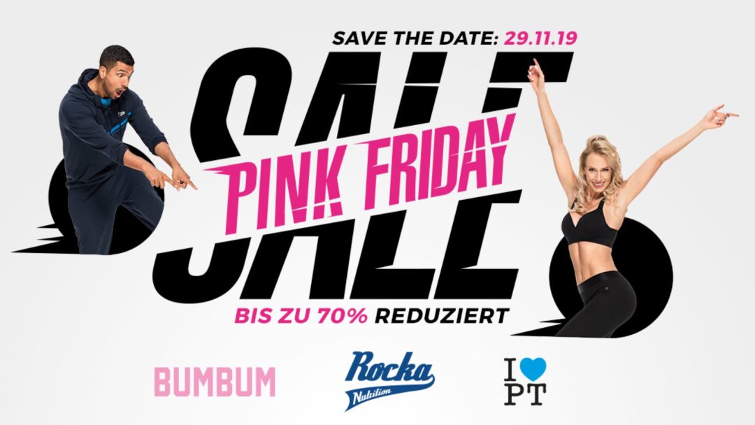 Pink Friday 29.11.19 Rocka Nutrition