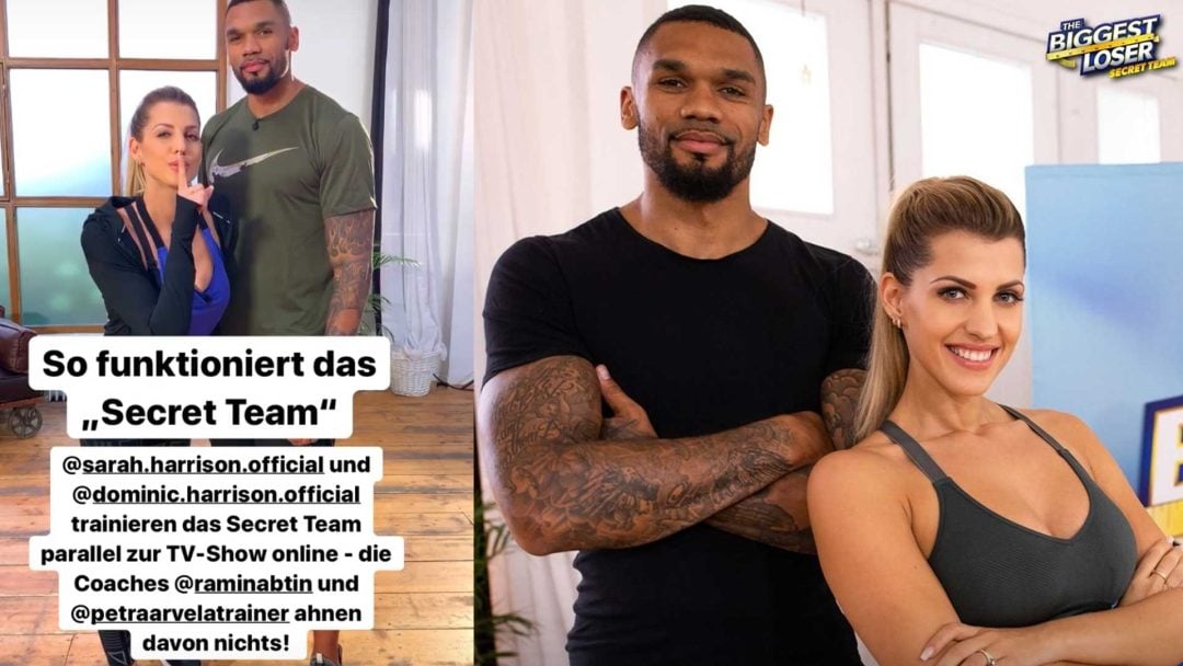 Sarah Harrison und Dominic Harrison bei The Biggest Loser 2020