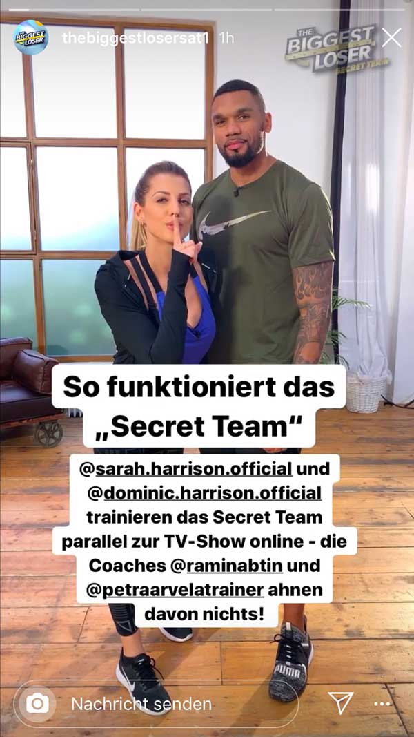 Secret Team bei The Biggest Loser 2020