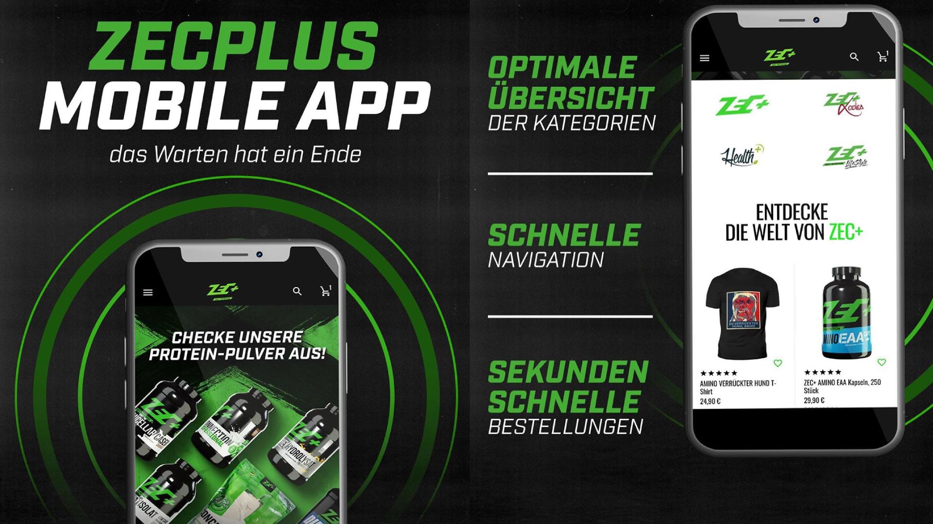 Bild zum Thema Zec+ App für Android und iOS verfügbar